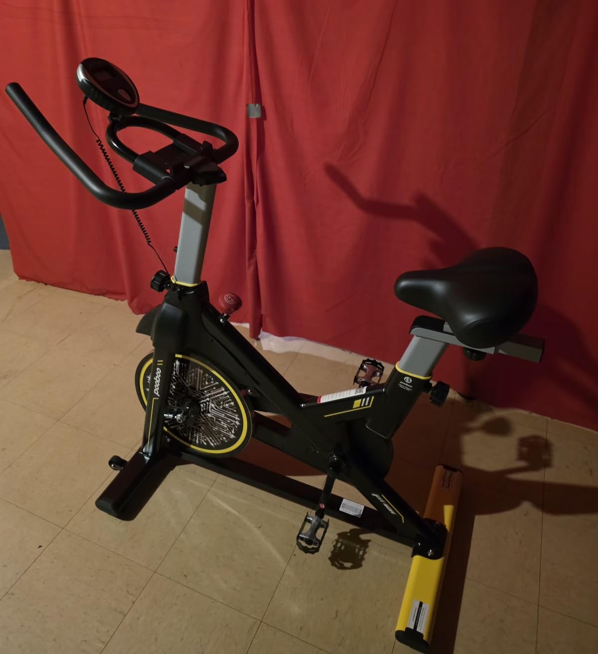 Stationary Exercise Bike for home, Magnetic Resistance, Silence & Smart App customer photo 1