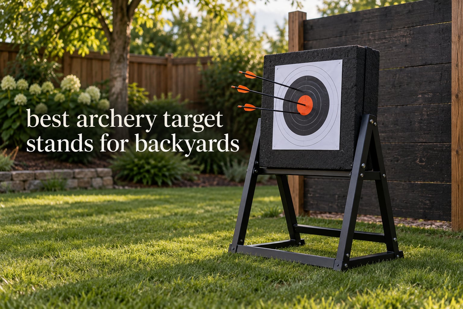 best archery target stands for backyards