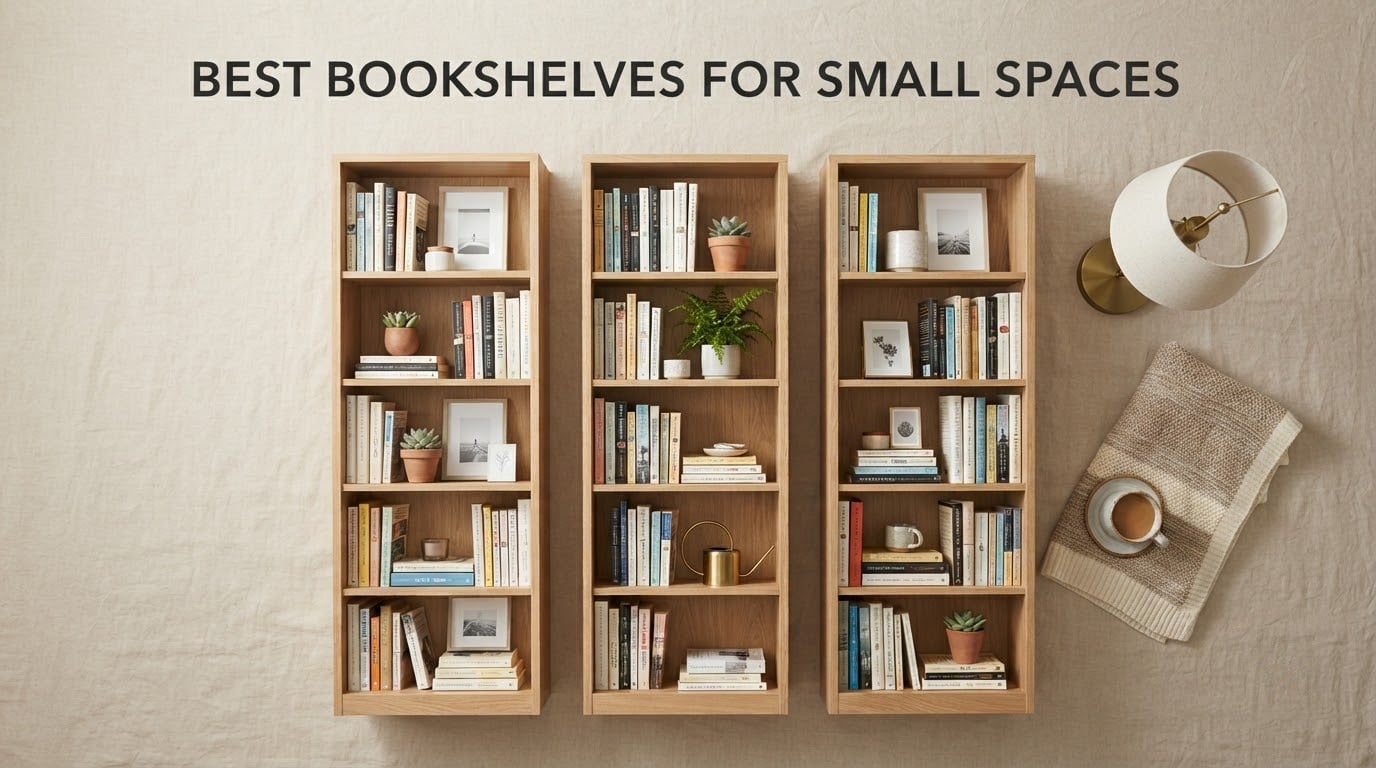 Best Bookshelves for Small Spaces