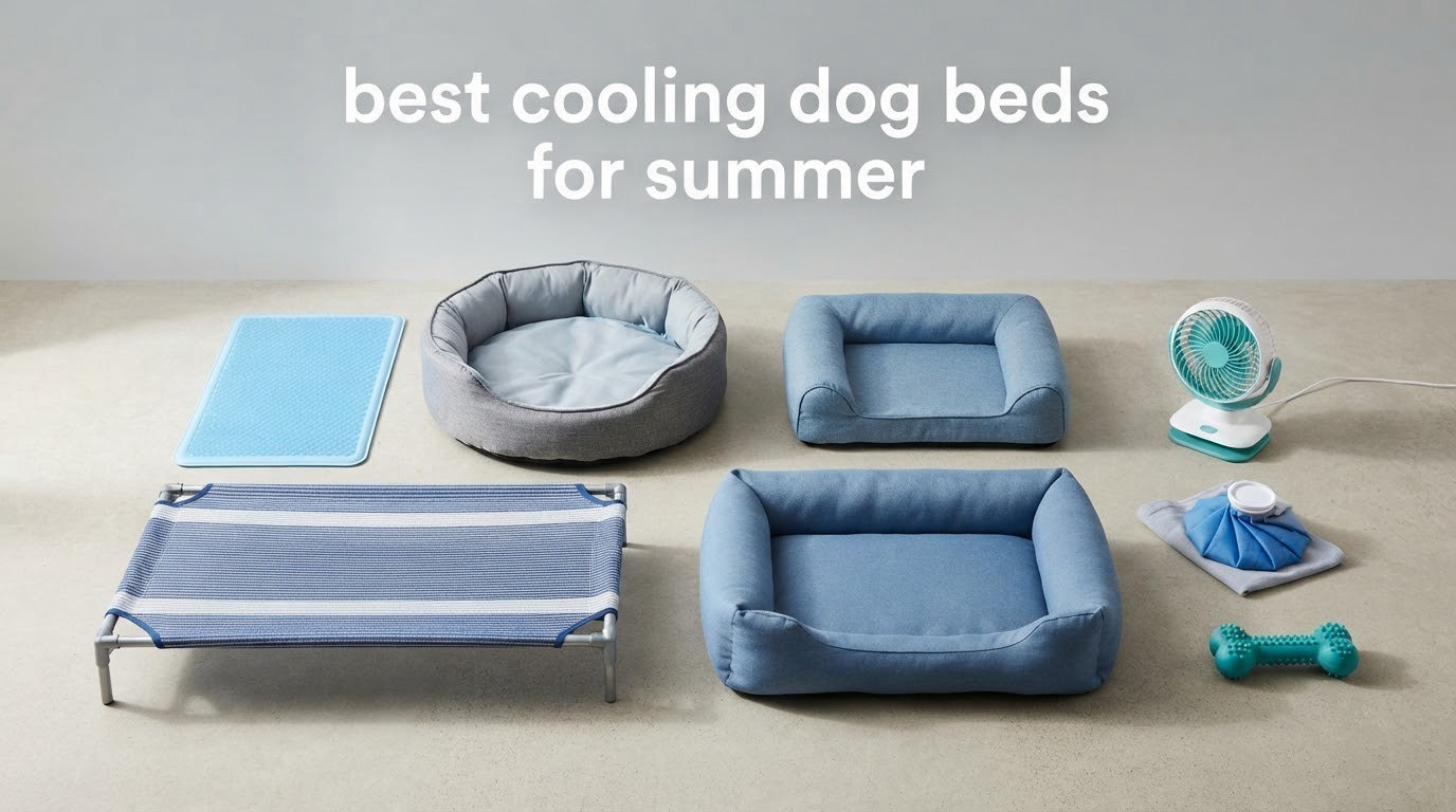 best cooling dog beds for summer