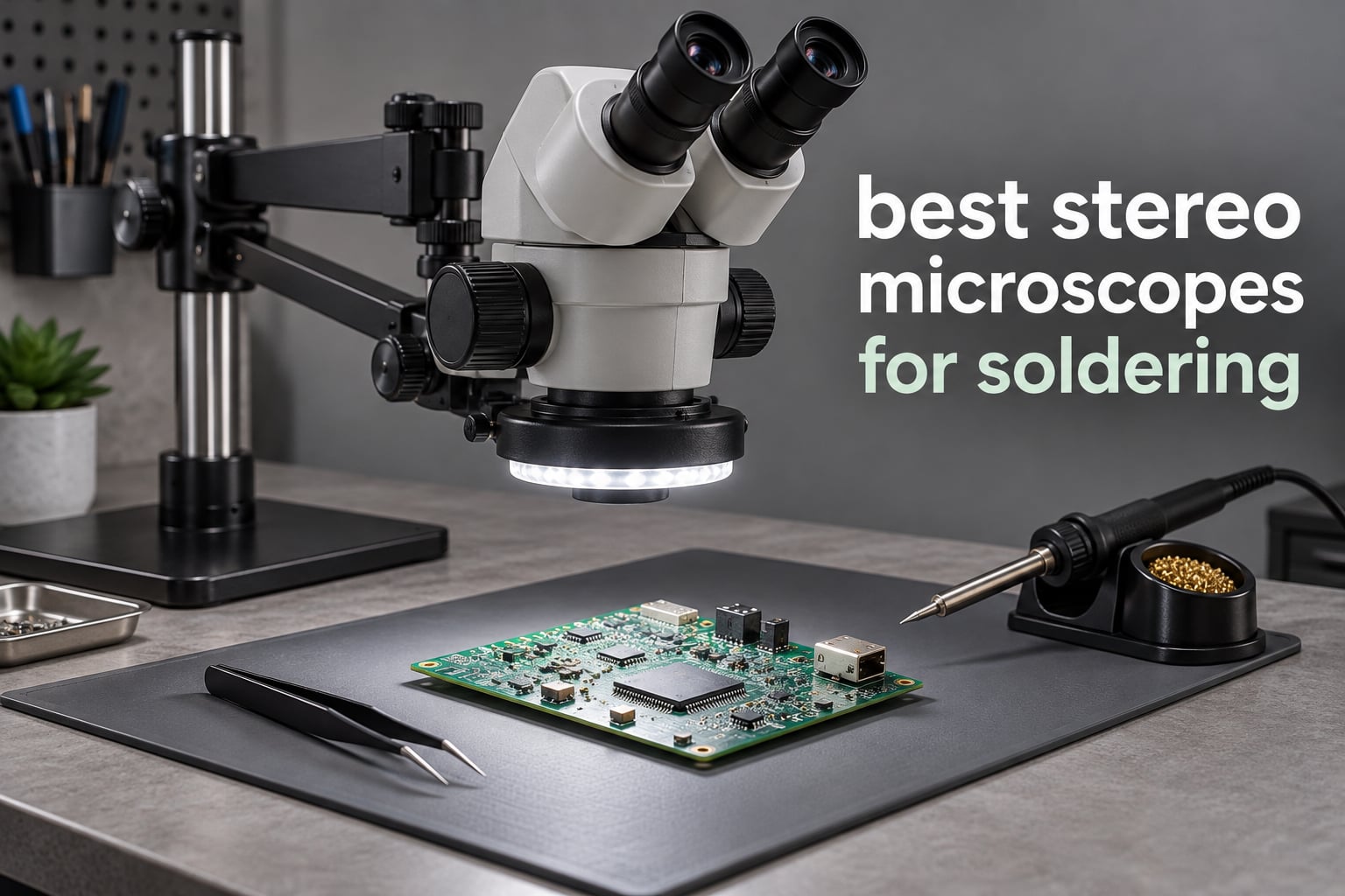 best stereo microscopes for soldering