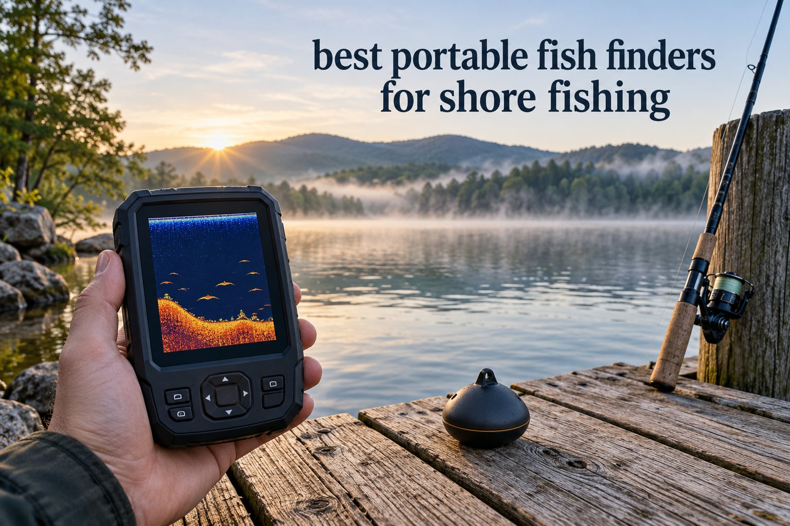 best portable fish finders for shore fishing