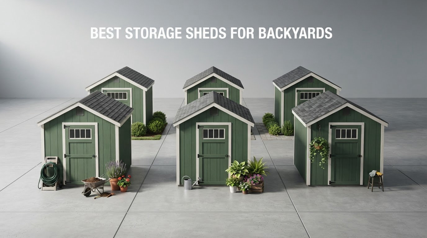 best storage sheds for backyards