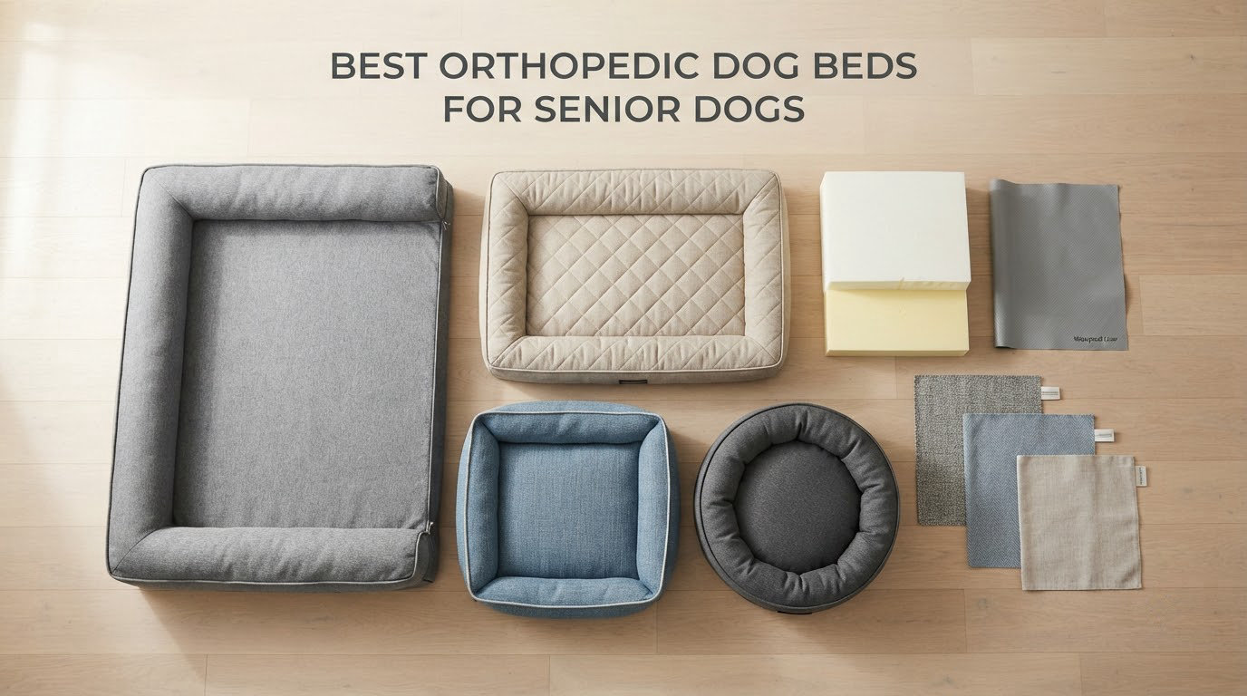 best orthopedic dog beds for senior dogs