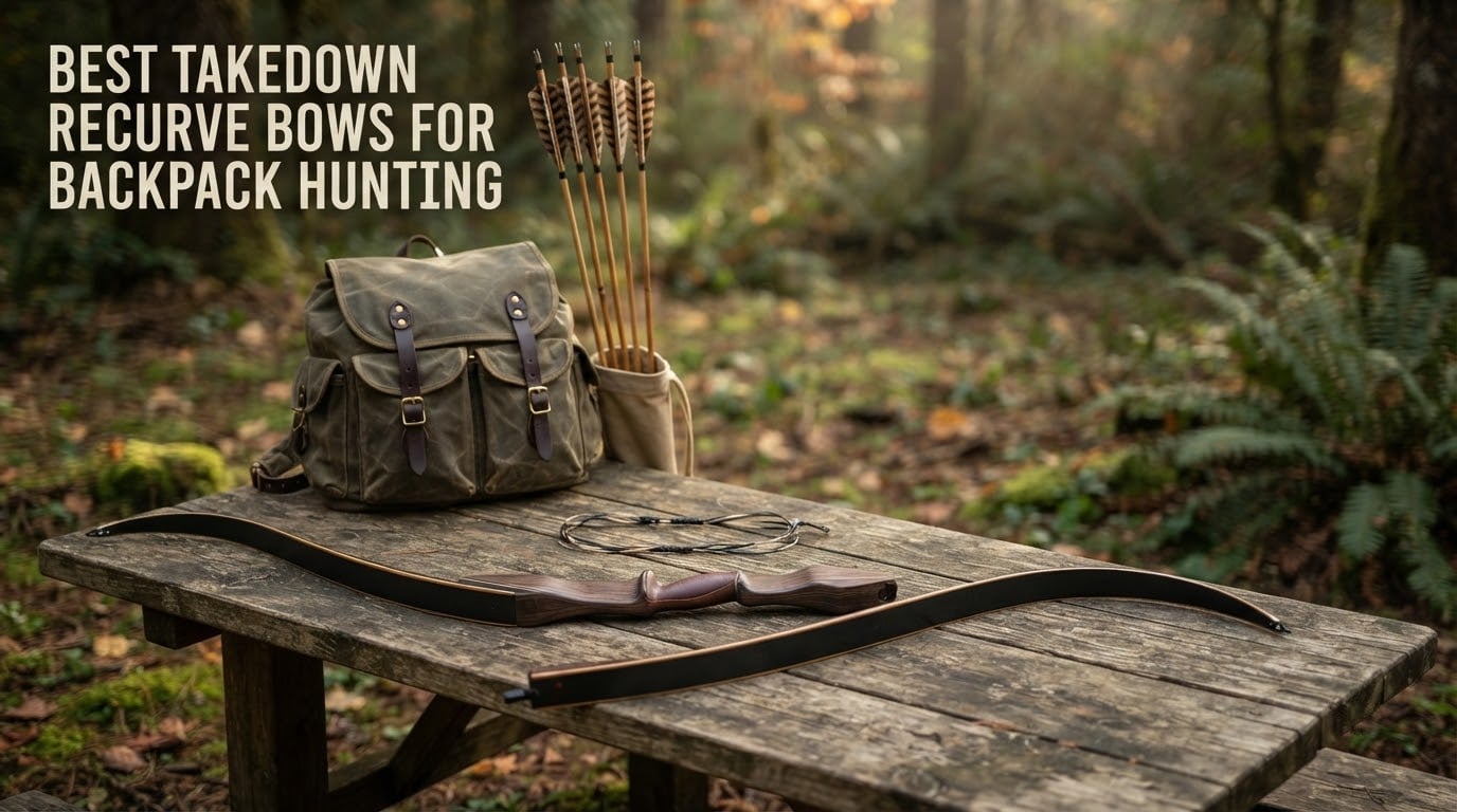 best takedown recurve bows for backpack hunting