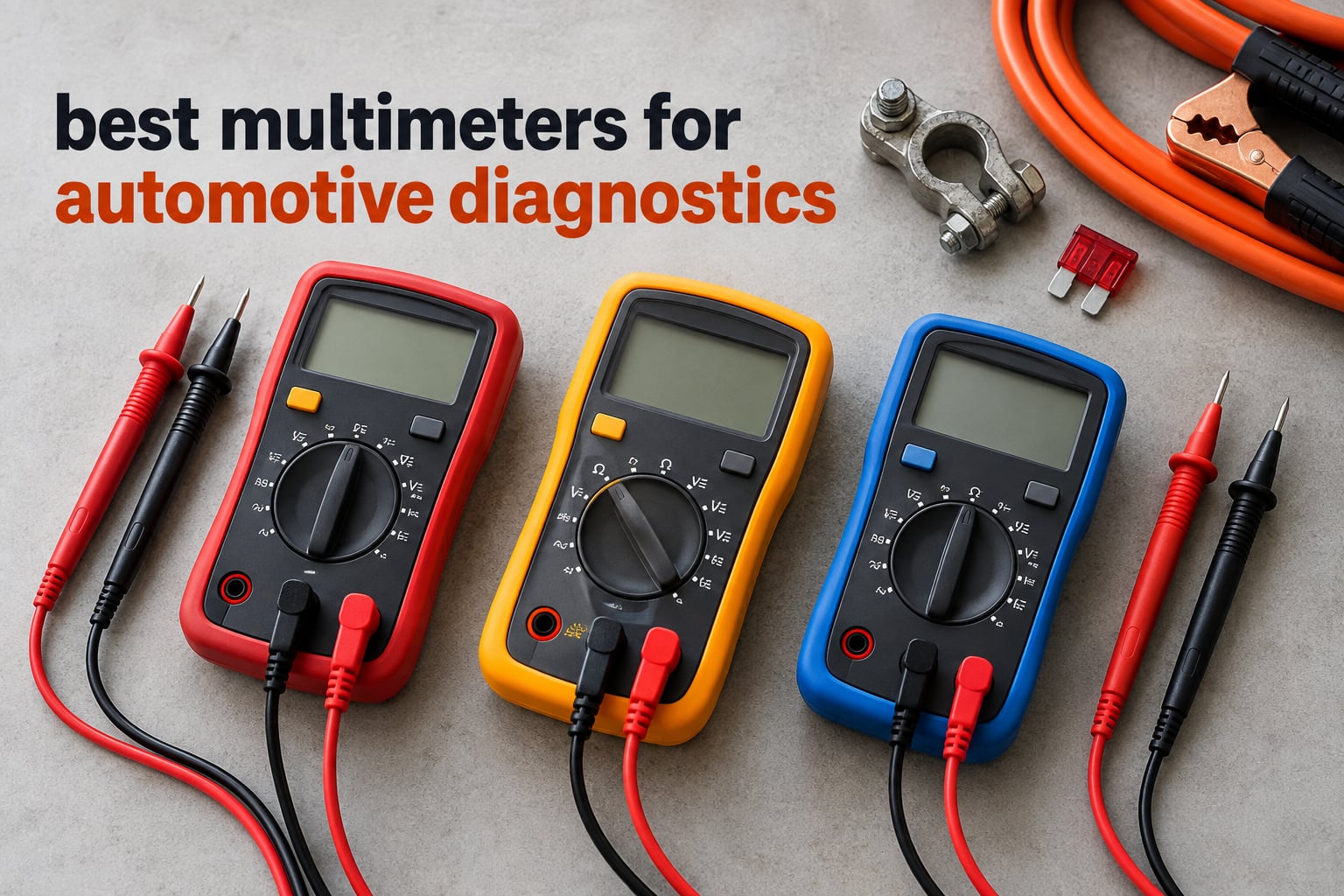 best multimeters for automotive diagnostics