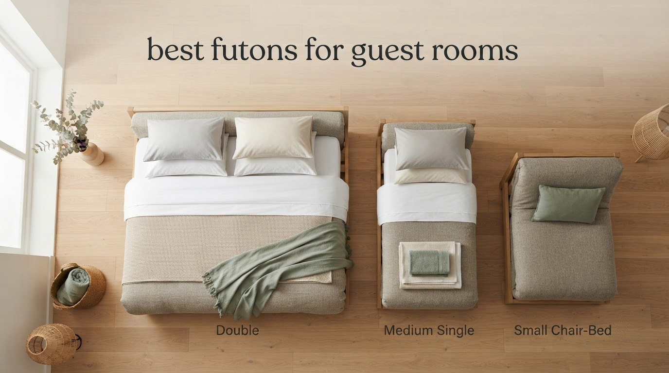 best futons for guest rooms
