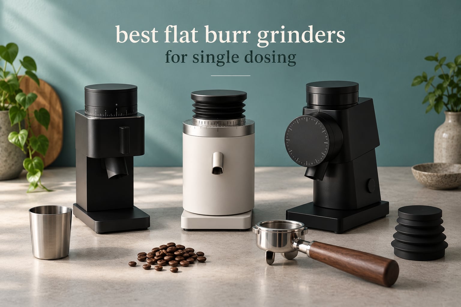 best flat burr grinders for single dosing