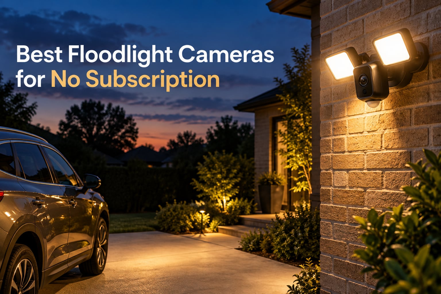 Best Floodlight Cameras for No Subscription