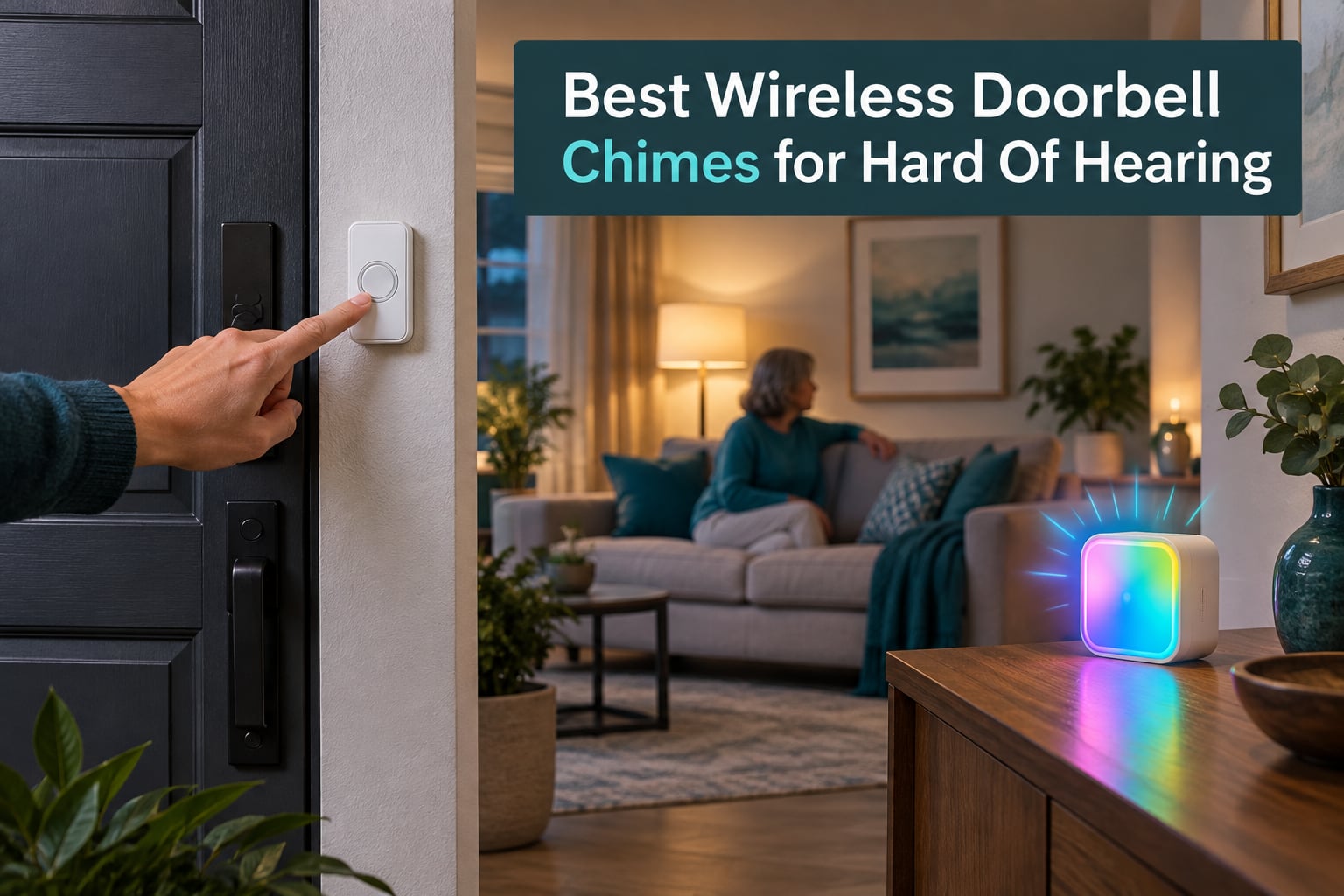 Best Wireless Doorbell Chimes for Hard Of Hearing