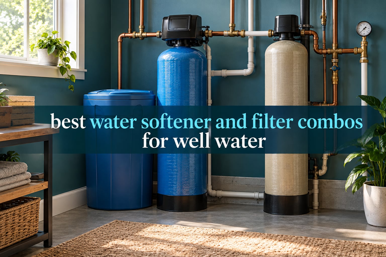 best water softener and filter combos for well water