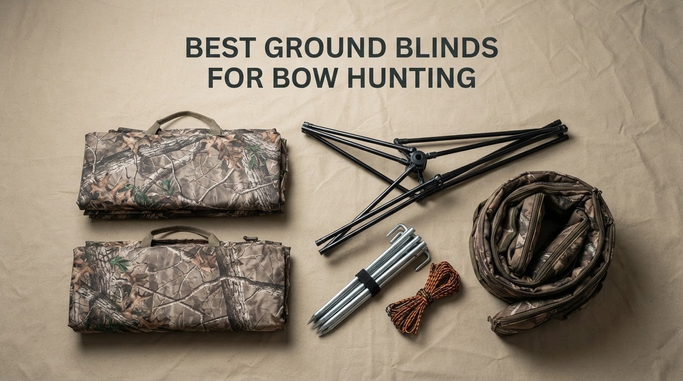 best ground blinds for bow hunting
