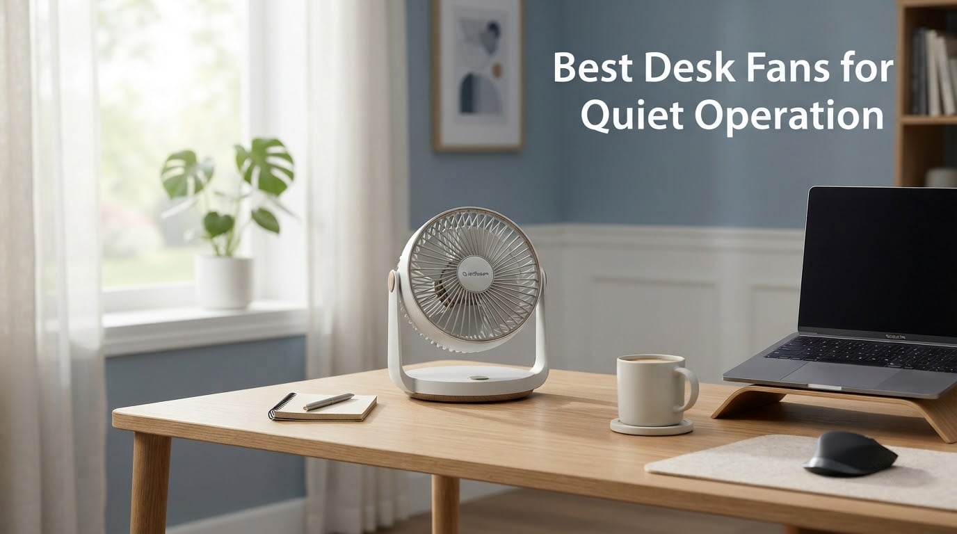Best Desk Fans for Quiet Operation