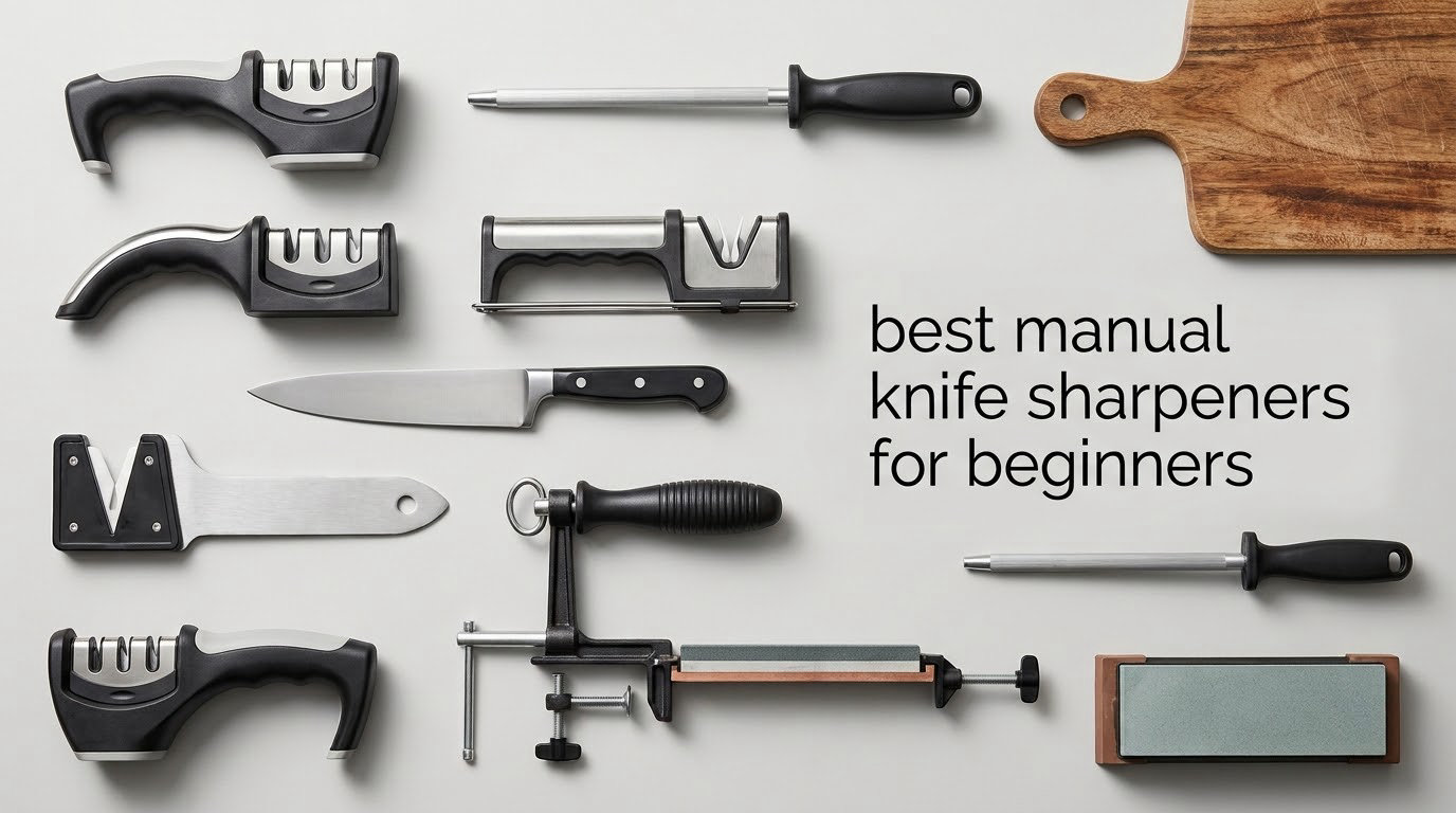 best manual knife sharpeners for beginners