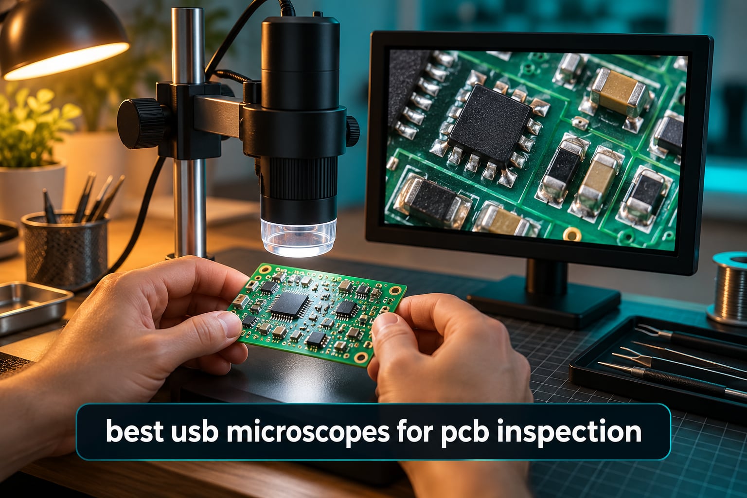 best usb microscopes for pcb inspection