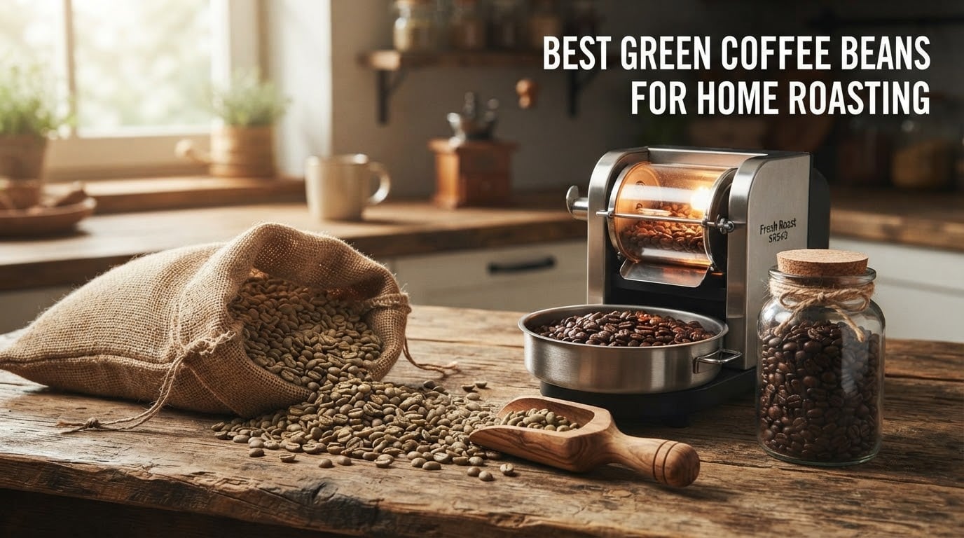 best green coffee beans for home roasting