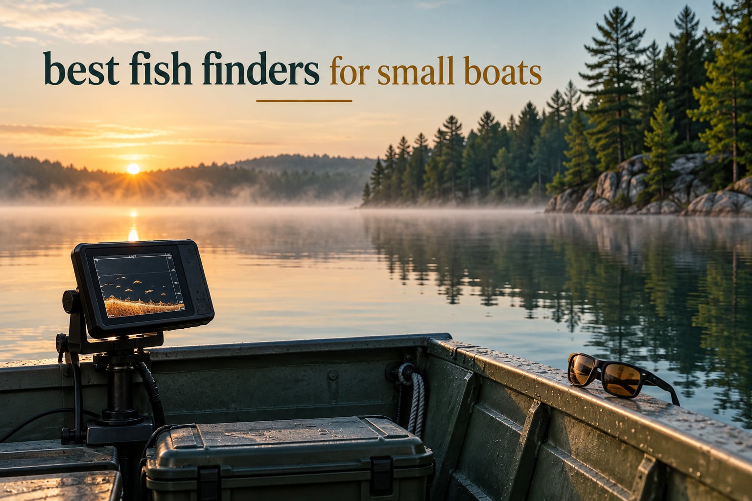 best fish finders for small boats