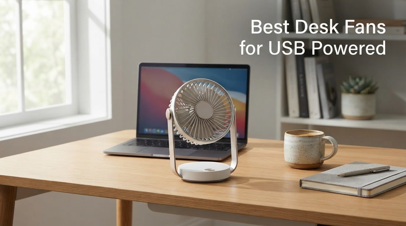 Best Desk Fans for USB Powered