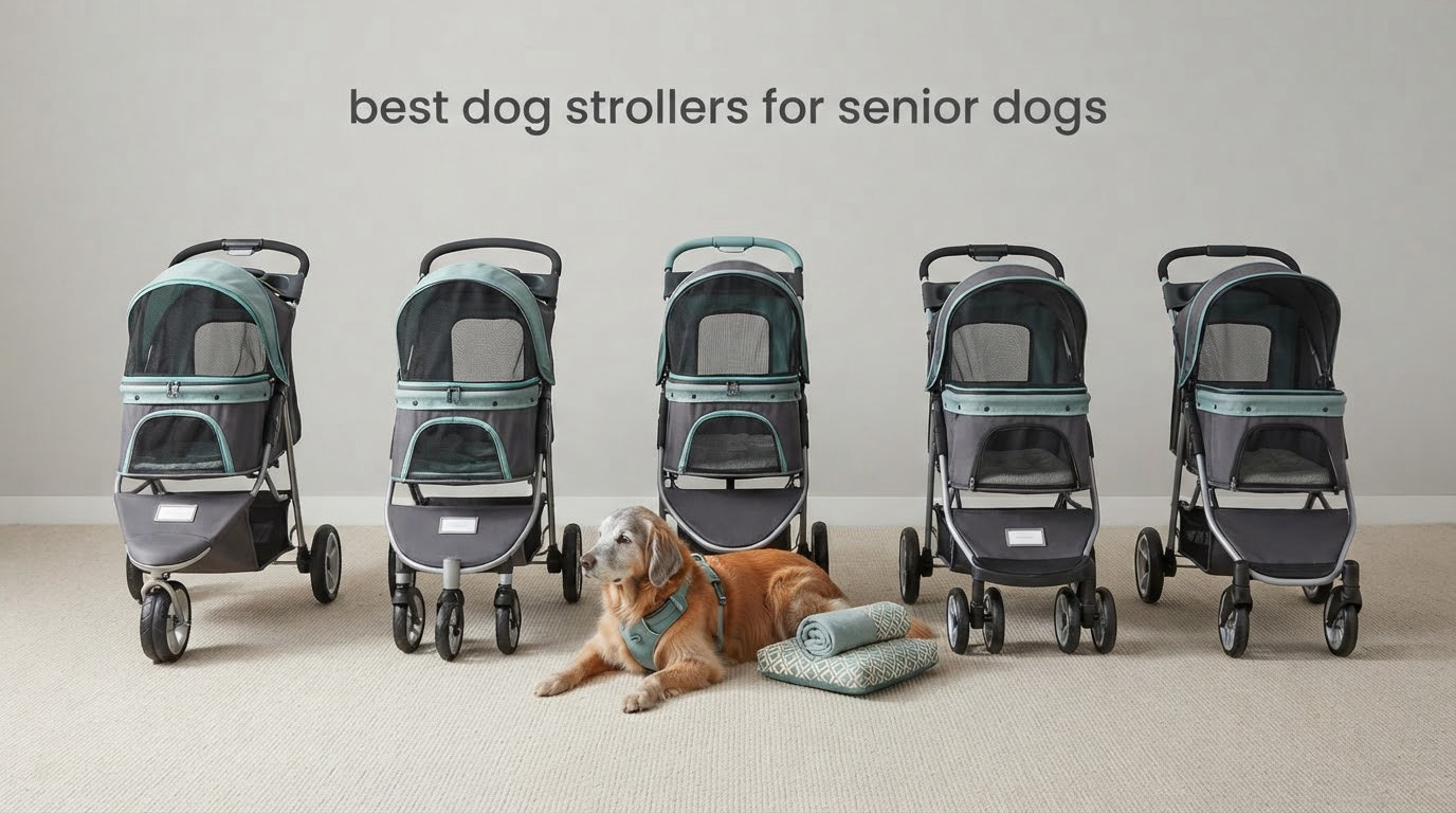 best dog strollers for senior dogs