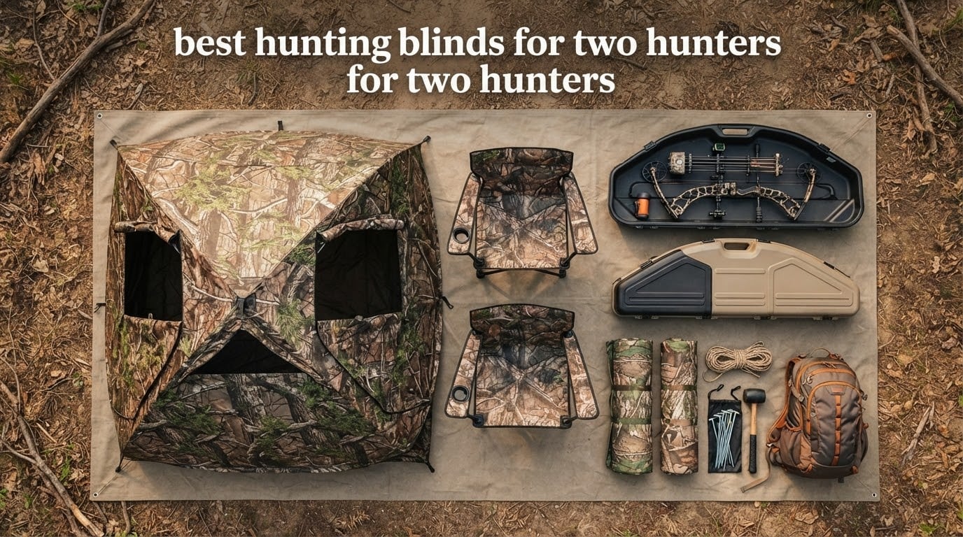 best hunting blinds for two hunters