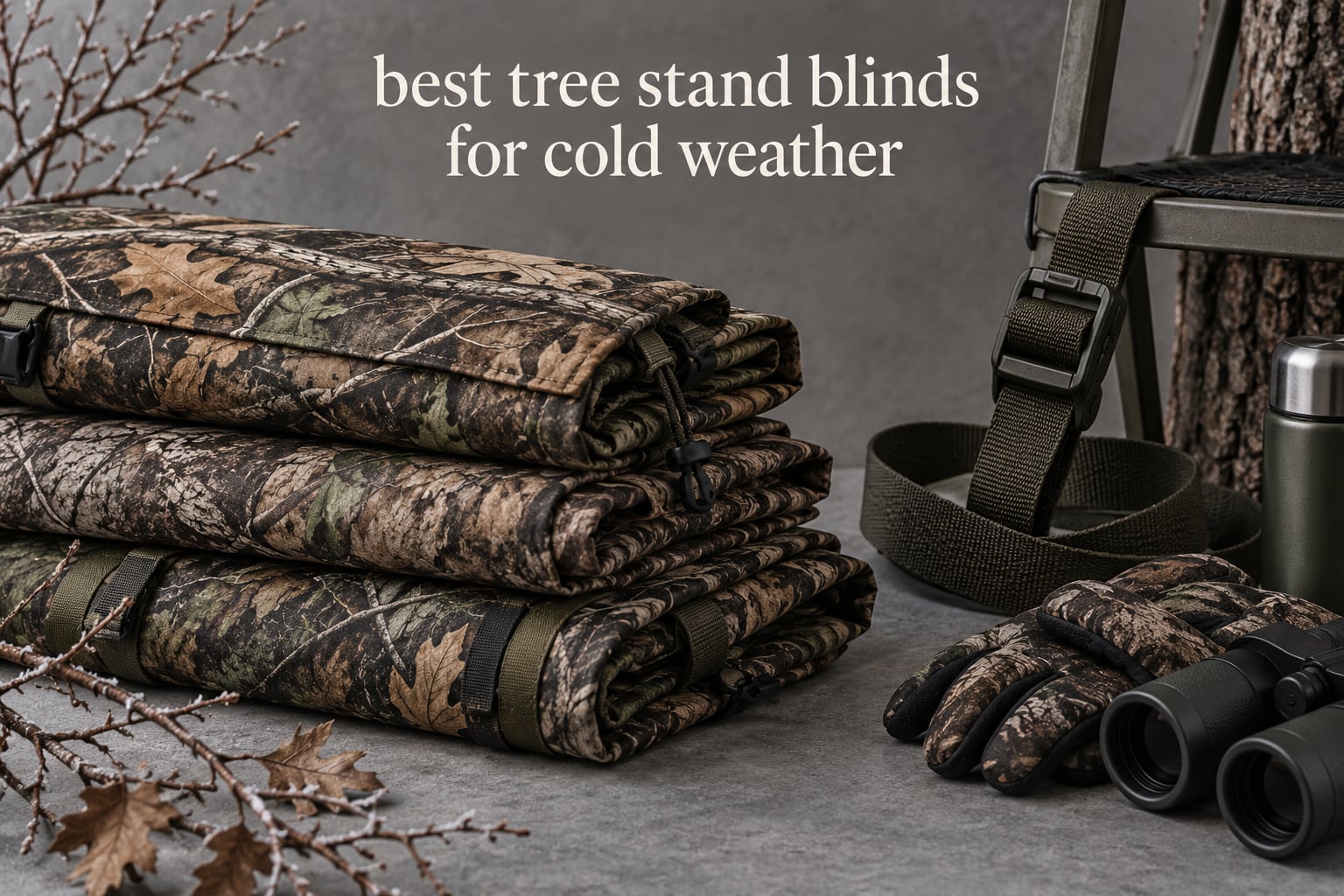 best tree stand blinds for cold weather