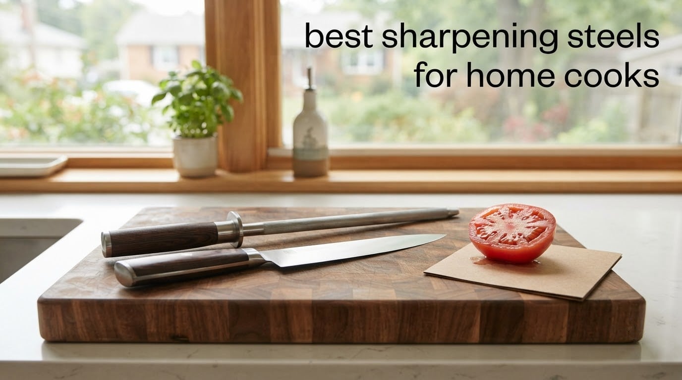 best sharpening steels for home cooks