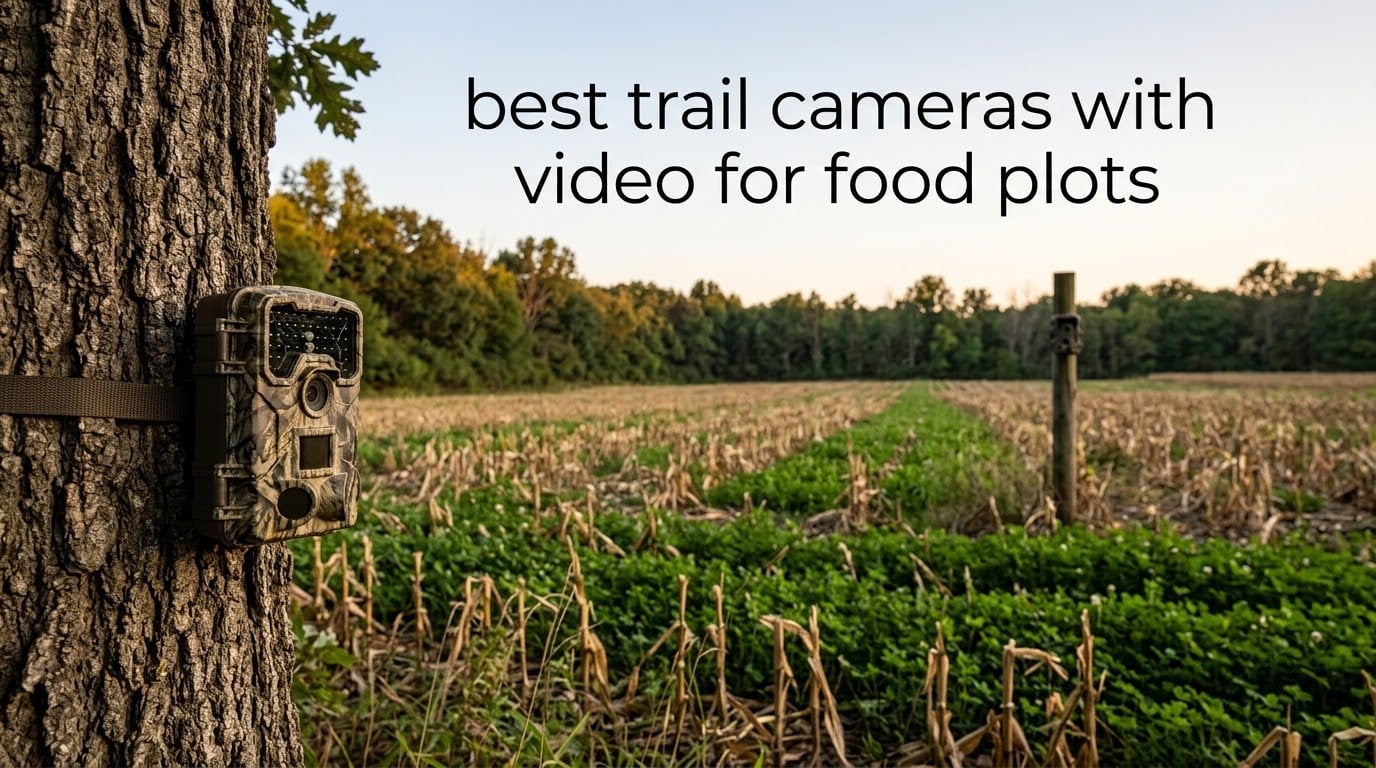 best trail cameras with video for food plots