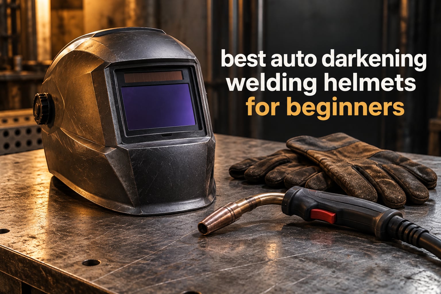 best auto darkening welding helmets for beginners