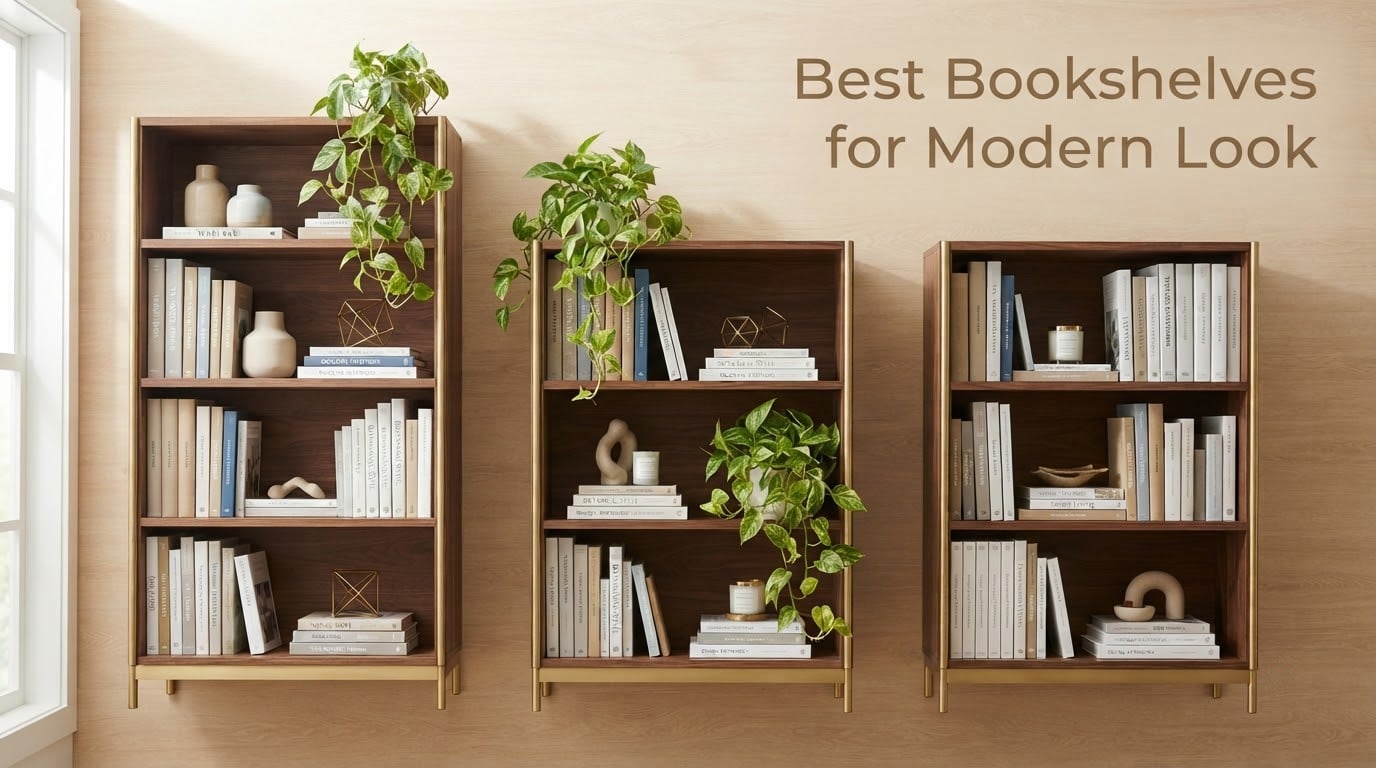 Best Bookshelves for Modern Look