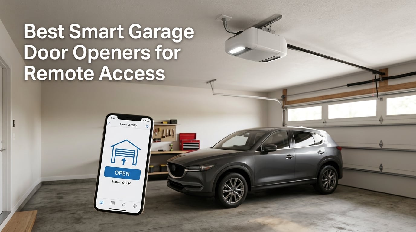 Best Smart Garage Door Openers for Remote Access