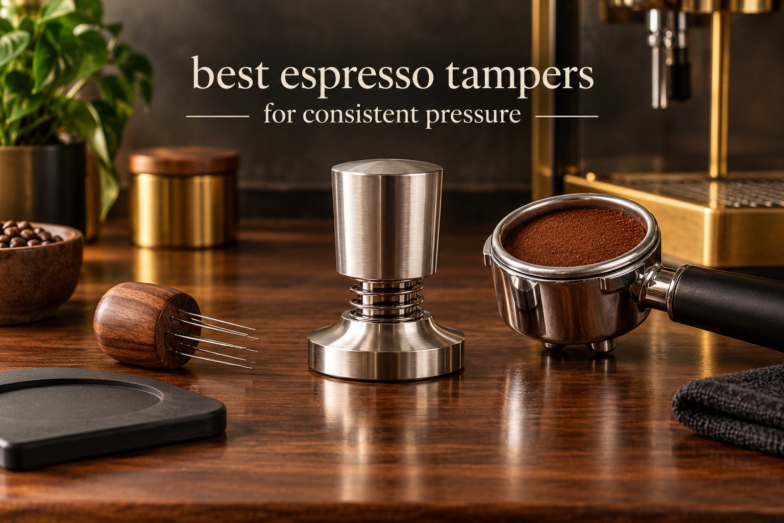best espresso tampers for consistent pressure