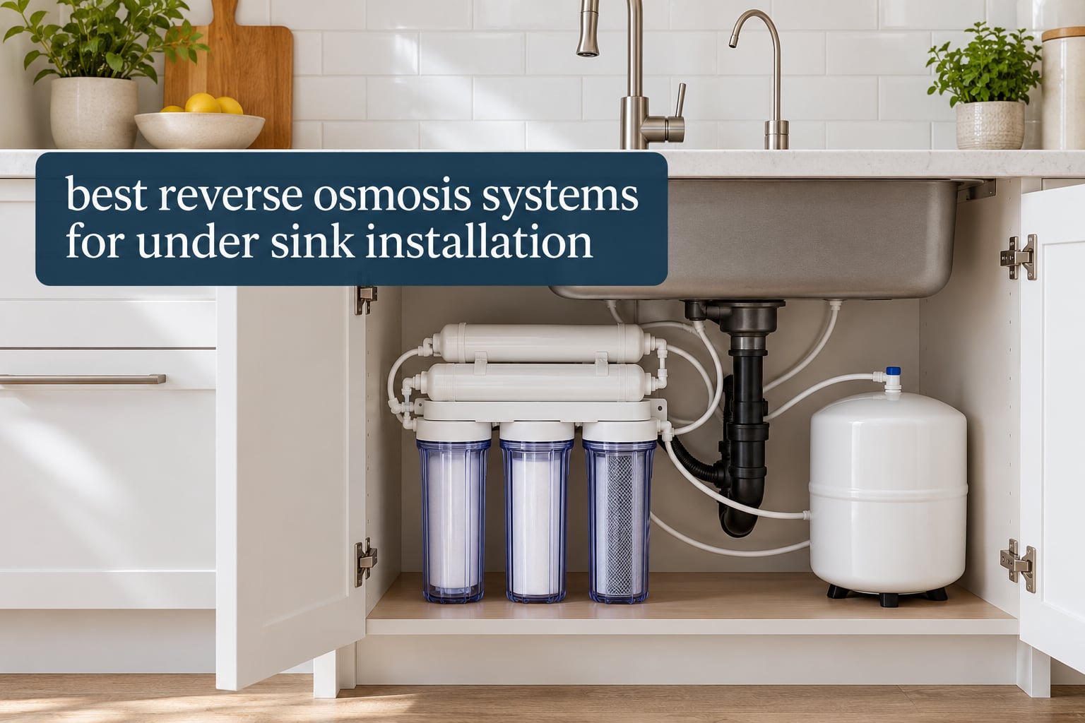 best reverse osmosis systems for under sink installation