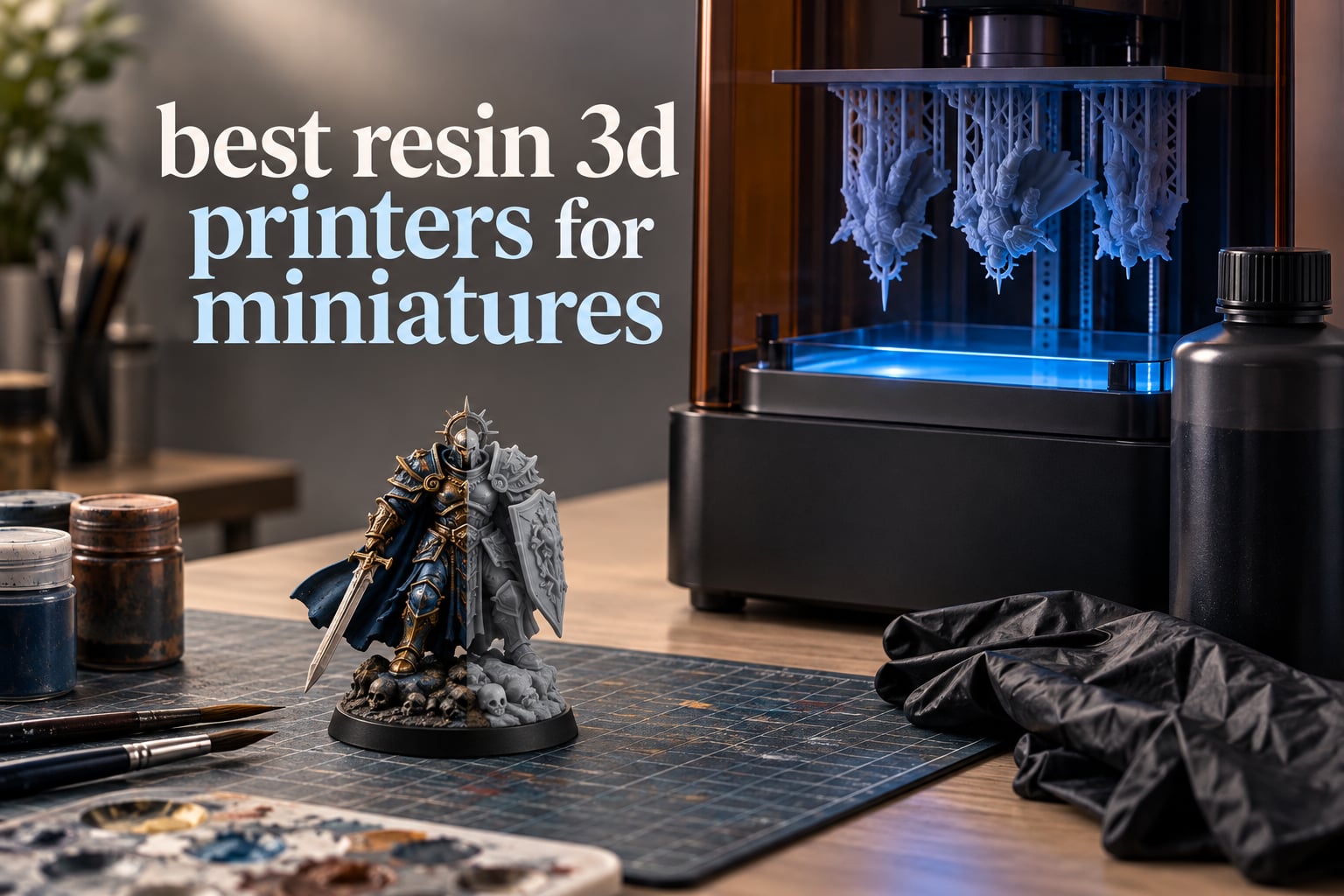 best resin 3d printers for miniatures