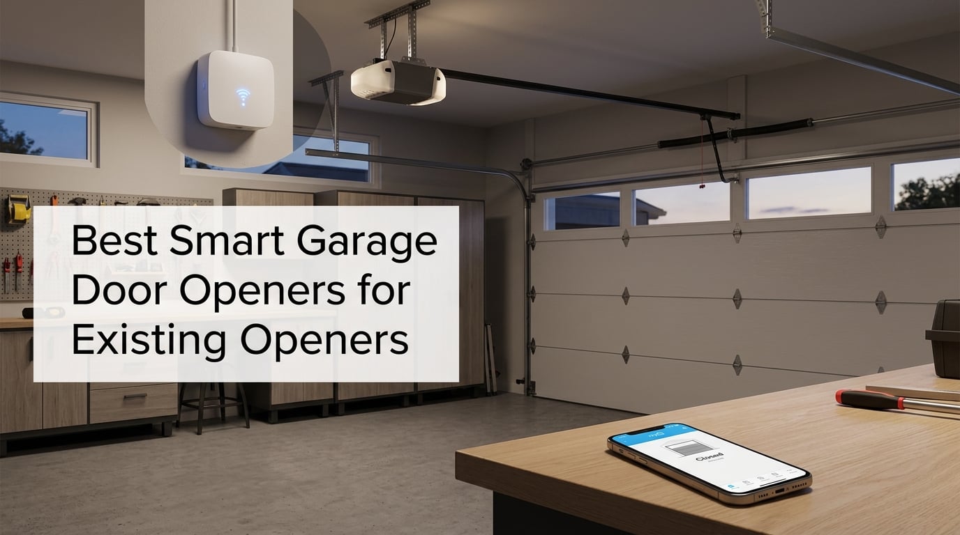 Best Smart Garage Door Openers for Existing Openers