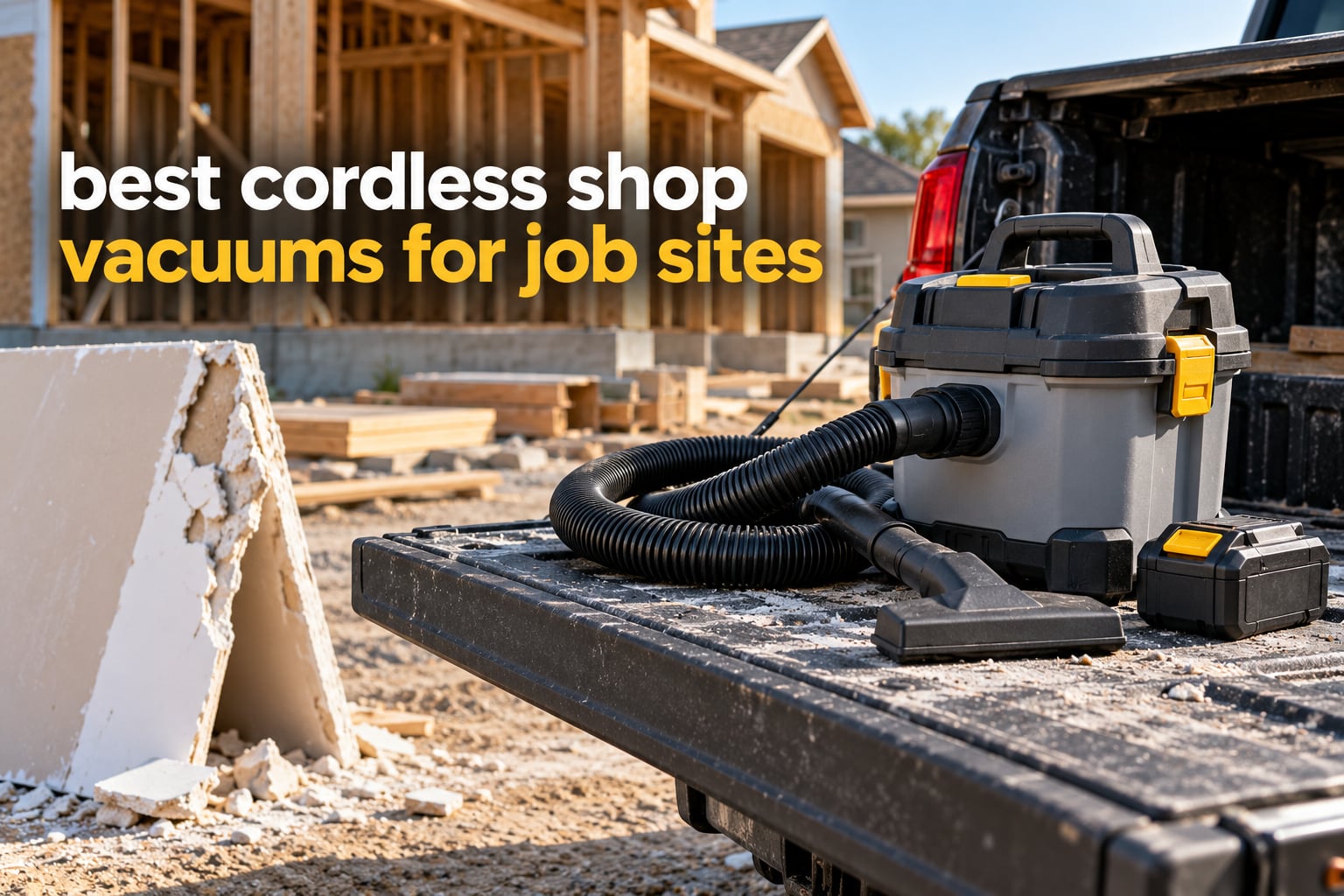 best cordless shop vacuums for job sites