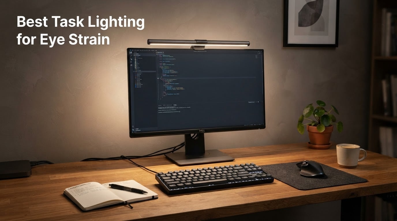 Best Task Lighting for Eye Strain
