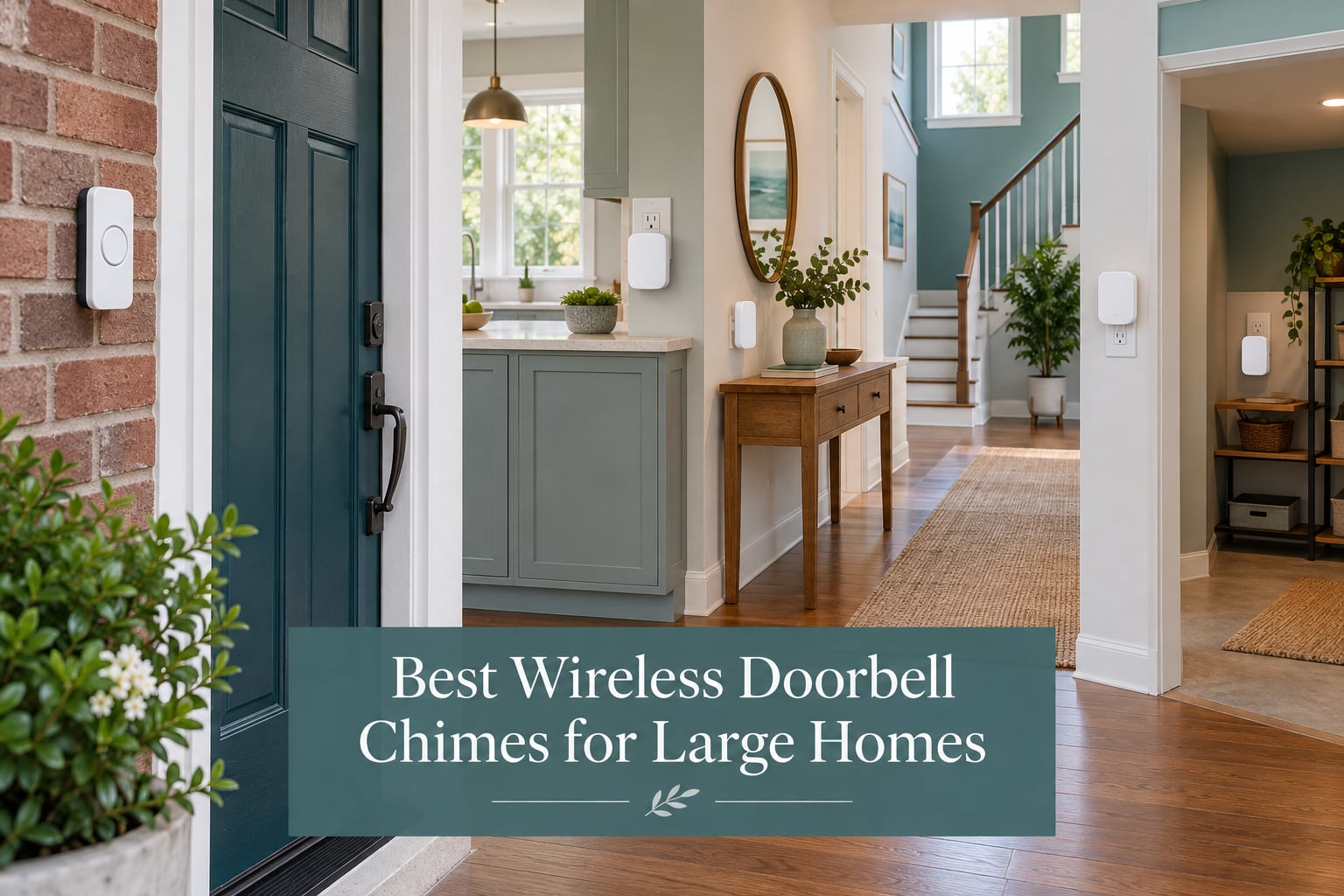 Best Wireless Doorbell Chimes for Large Homes