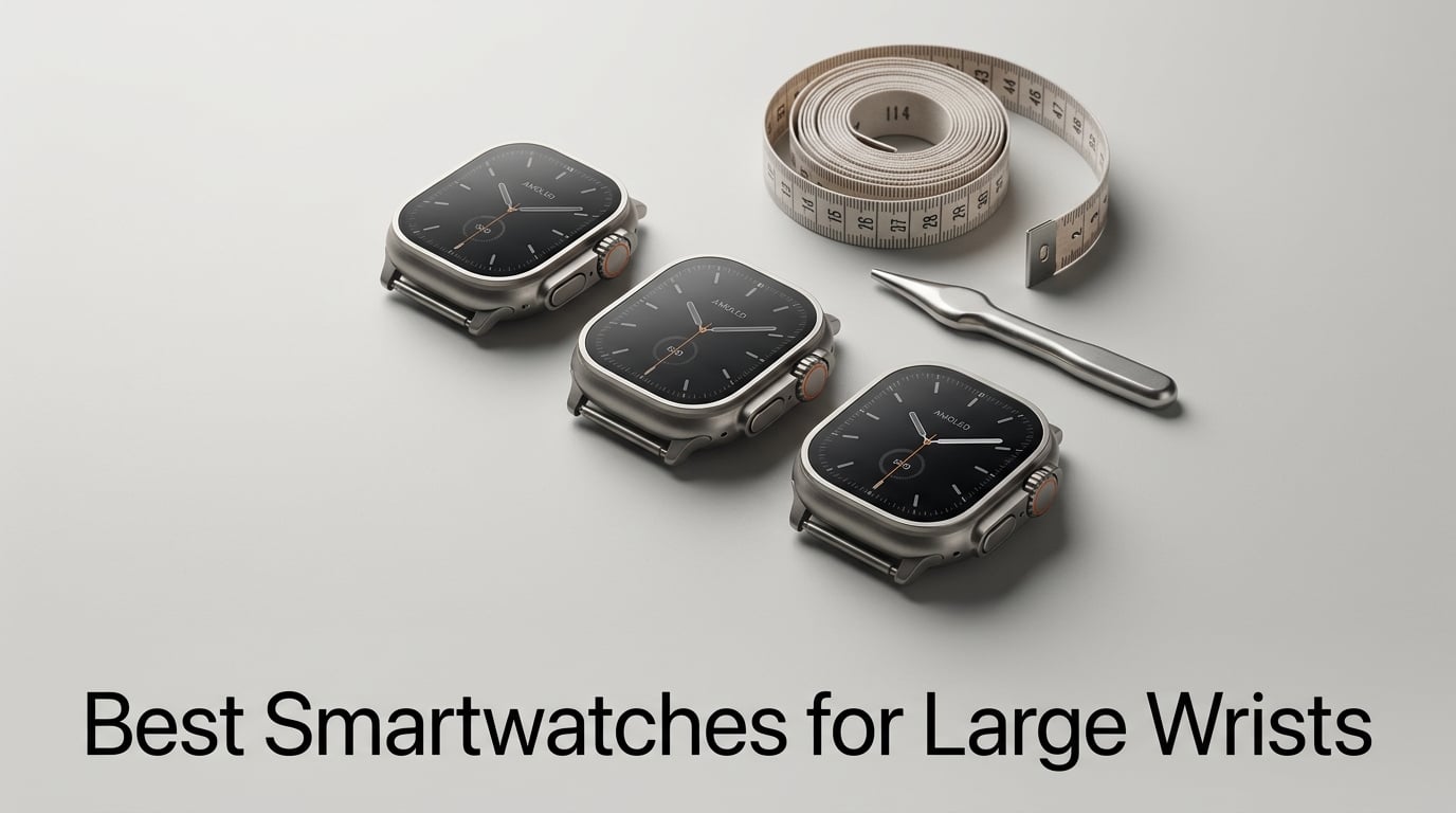 Best Smartwatches for Large Wrists