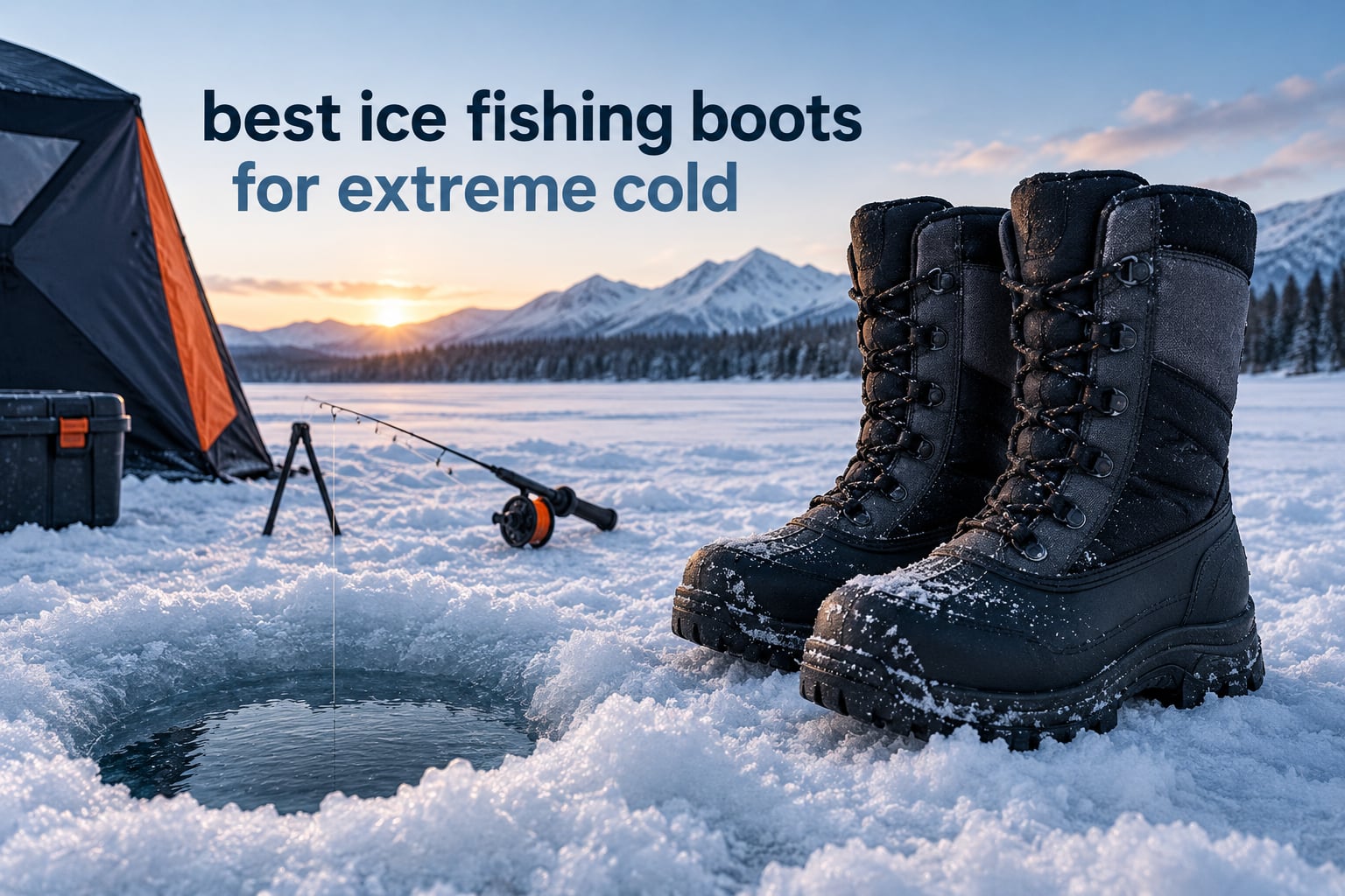 best ice fishing boots for extreme cold