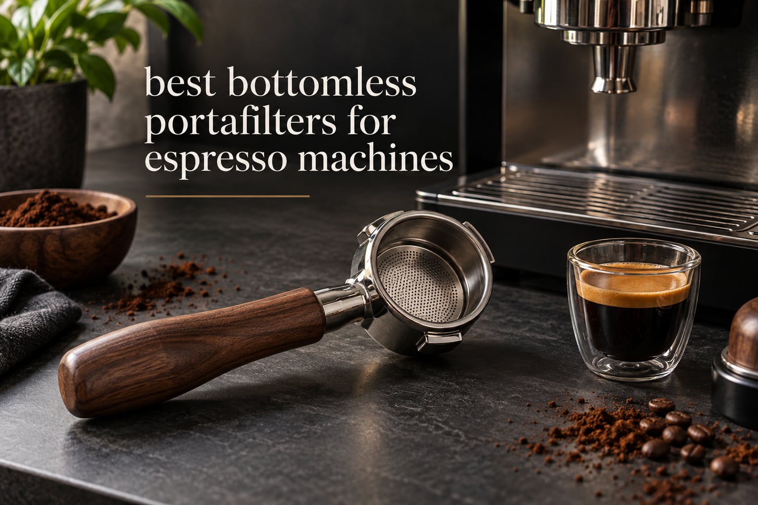 best bottomless portafilters for espresso machines