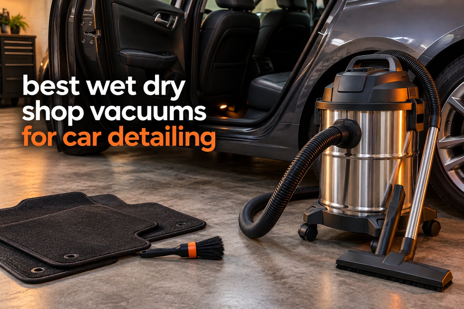 best wet dry shop vacuums for car detailing