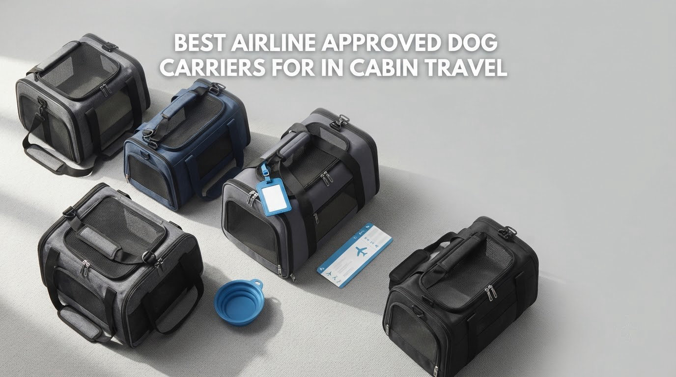 best airline approved dog carriers for in cabin travel