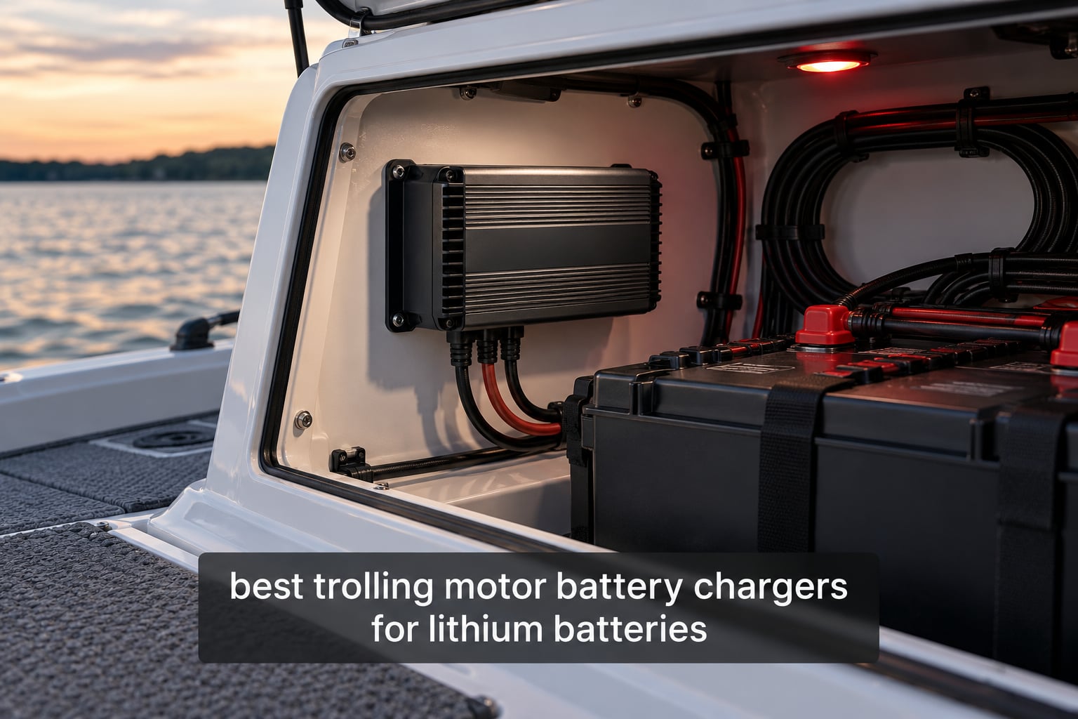 best trolling motor battery chargers for lithium batteries