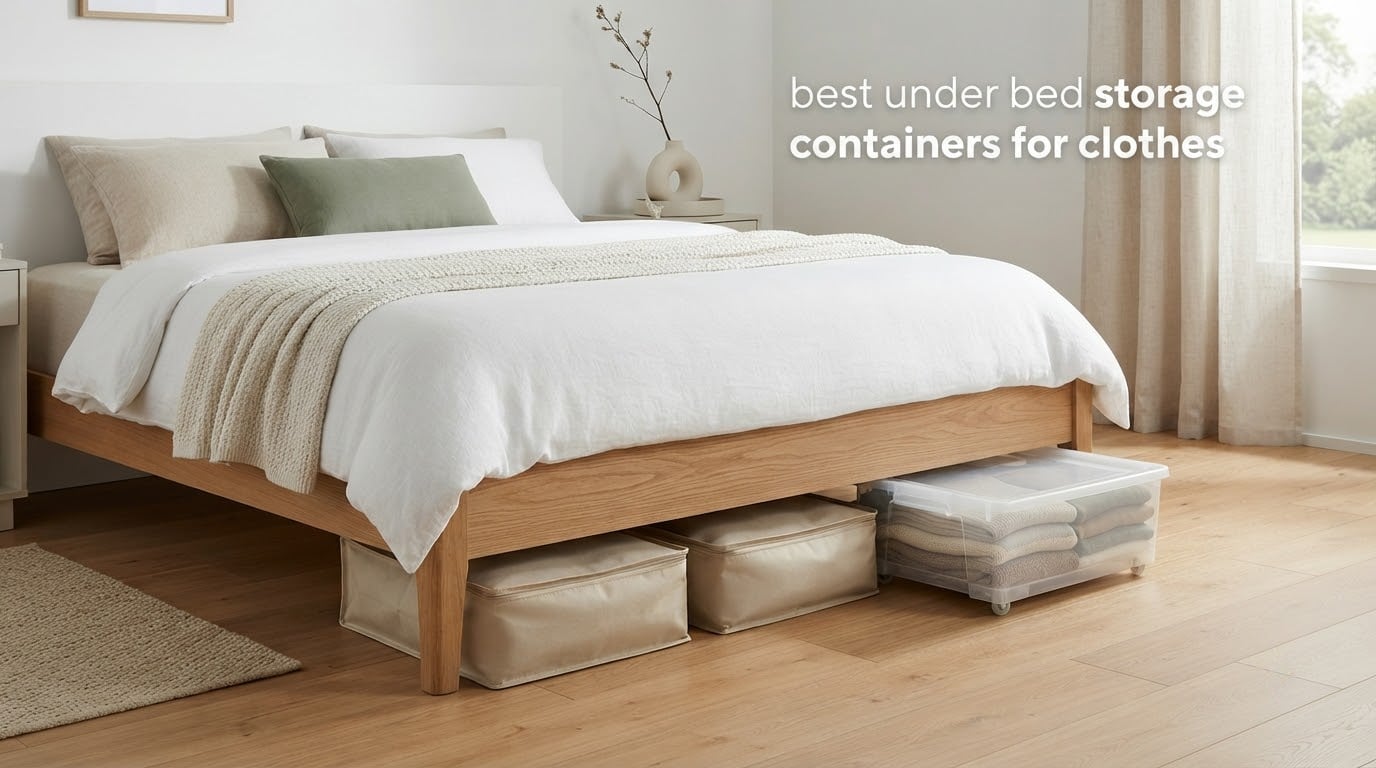 best under bed storage containers for clothes
