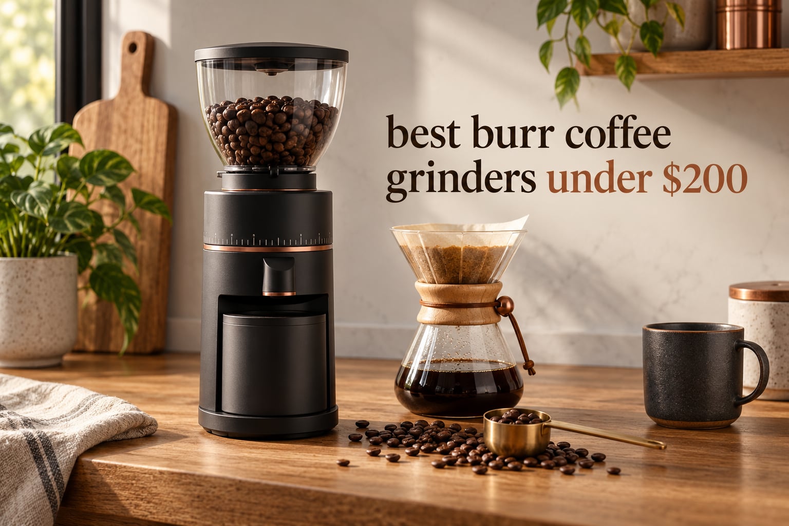 best burr coffee grinders under $200