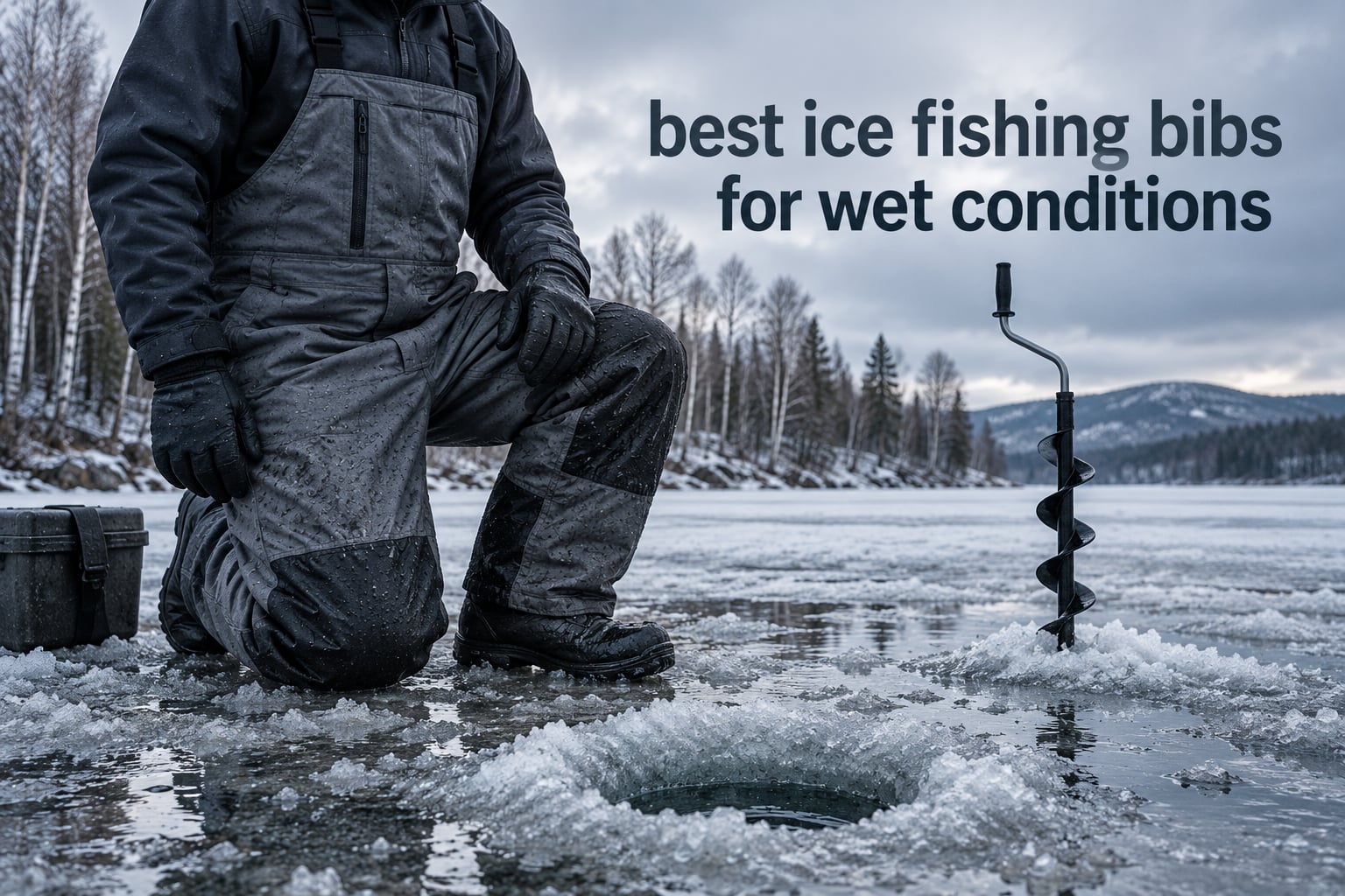 best ice fishing bibs for wet conditions