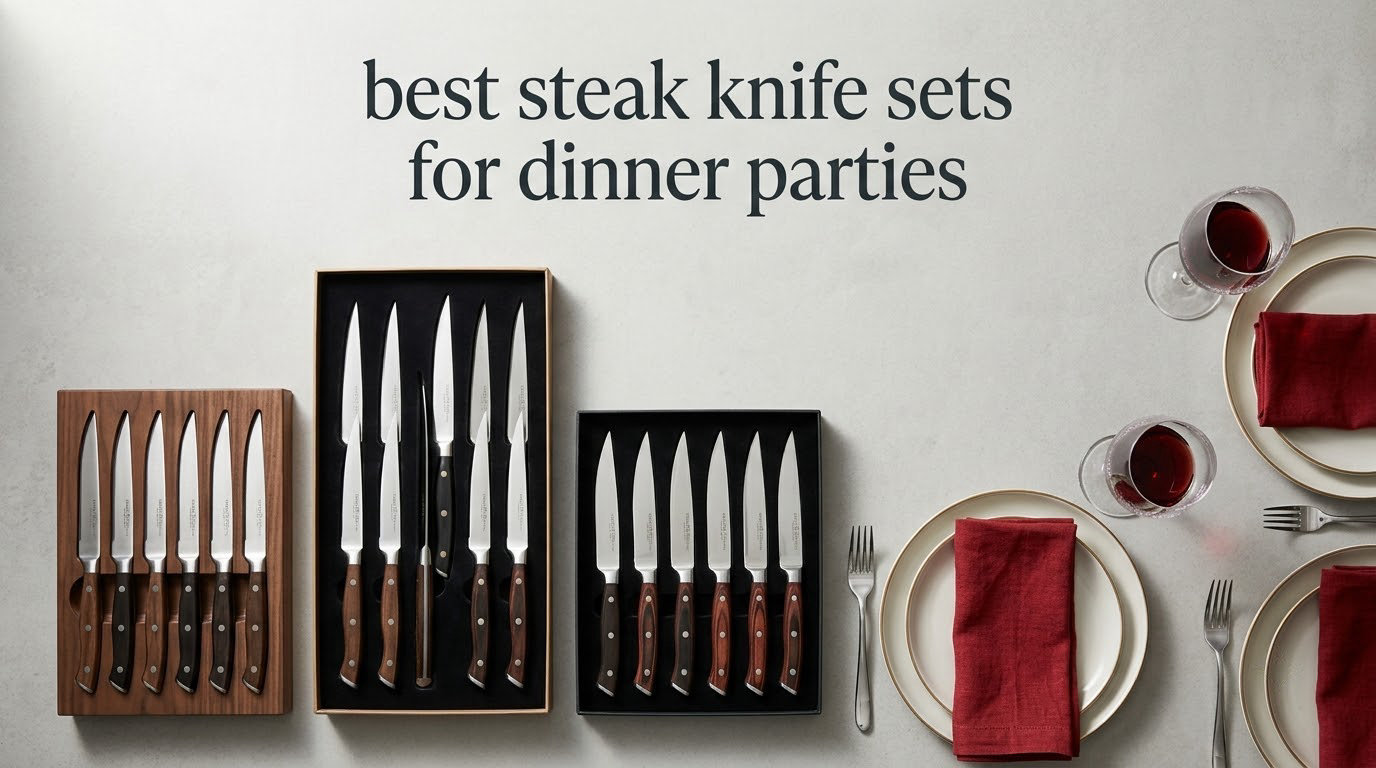 best steak knife sets for dinner parties