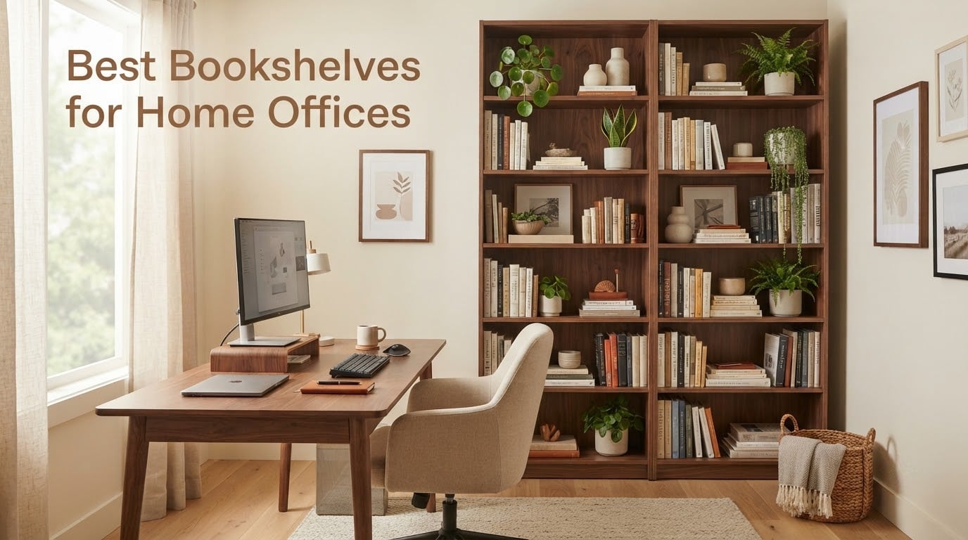 Best Bookshelves for Home Offices