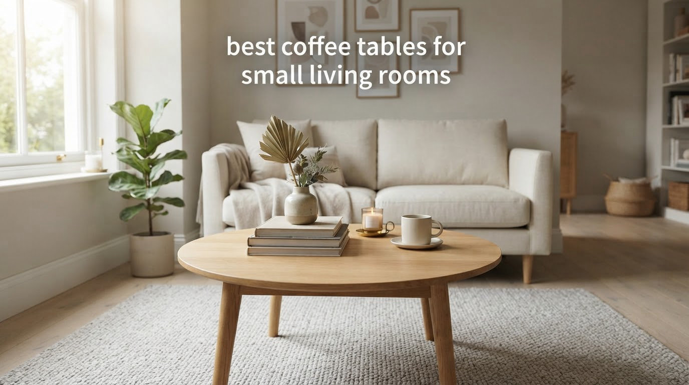 best coffee tables for small living rooms