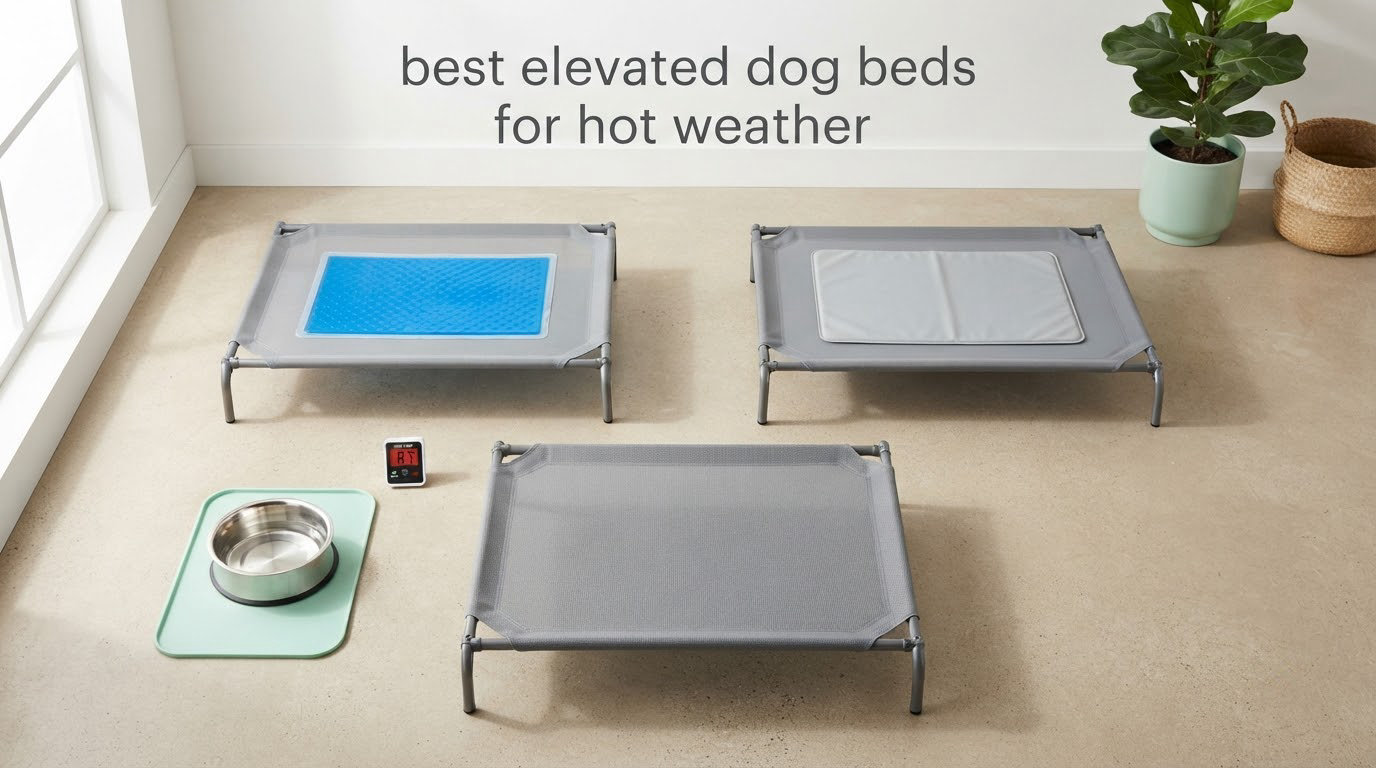 best elevated dog beds for hot weather